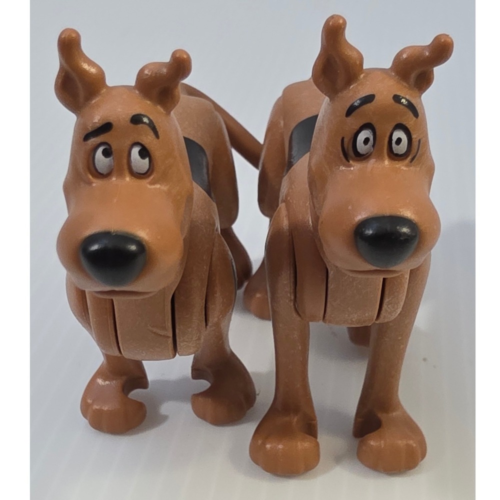 Playmobil Scooby-Doo Figures Lot of 2 Brown Good Funny Expressions